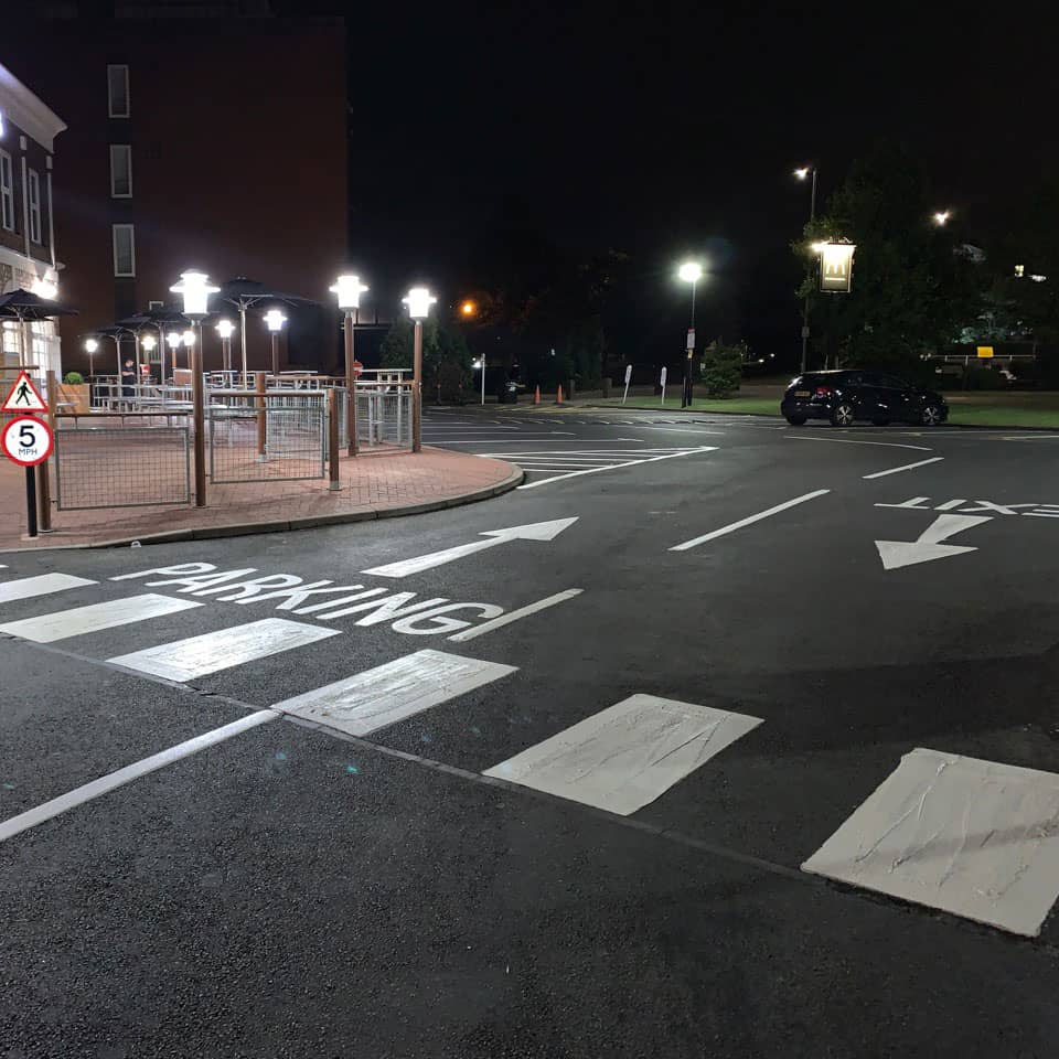 Thermoplastic Car Park Marking
