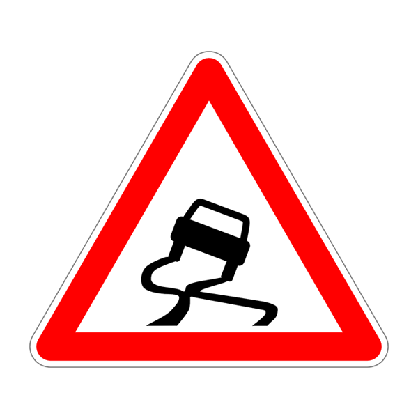 Traffic Warning Sign