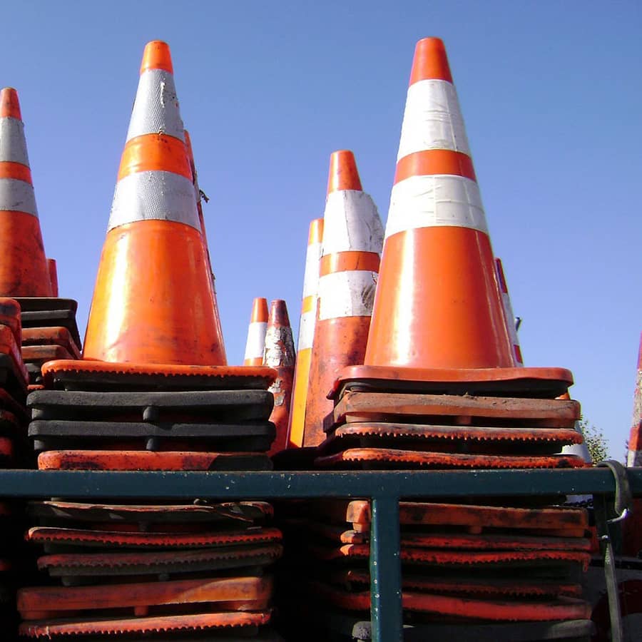 traffic cones