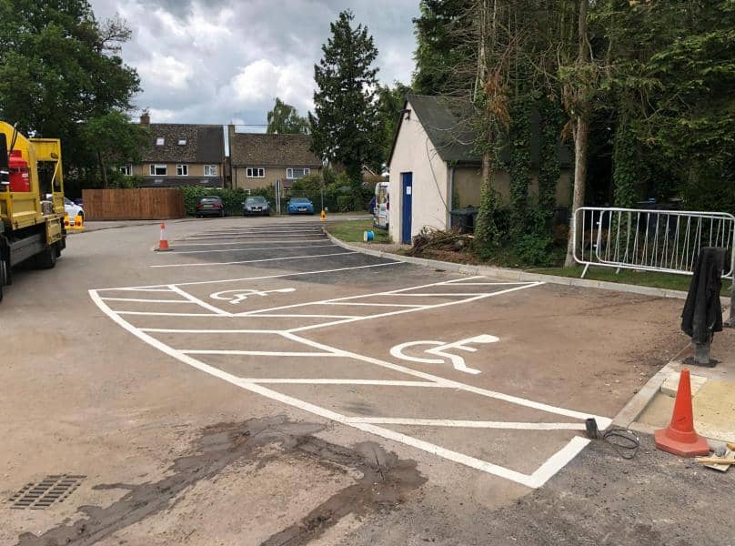 rimary School in Sidcup - Car Park Markings